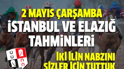 2 Mayıs 2018 Çarşamba İstanbul ve Elazığ At Yarışı Tahminleri - Hazır Altılı Ganyan Kuponları