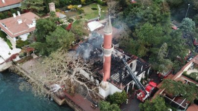 Tarihi Vaniköy Camii yangını soruşturması; Başsavcılıktan açıklama 