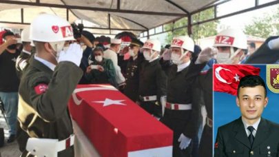 Şehit Uzman Çavuş Abdurrahman Topuksuz, son yolculuğuna uğurlandı