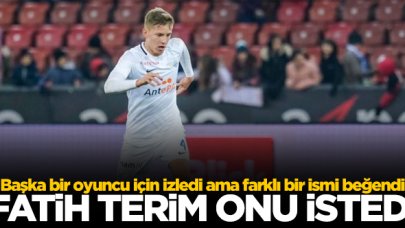 Becir Omeragic bombası! Fatih Terim onu izledi