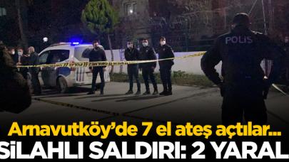 Arnavutköy'de pompalı tüfekle saldırı: 2 yaralı