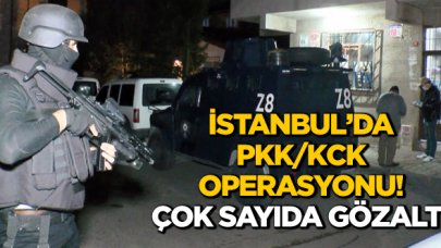 İstanbul'da PKK/KCK operasyonu: 8 gözaltı