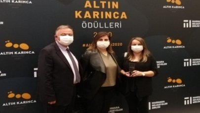 Başarı ödülle taçlandı