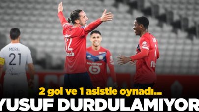 Yusuf Yazıcı durdrulamıyor!