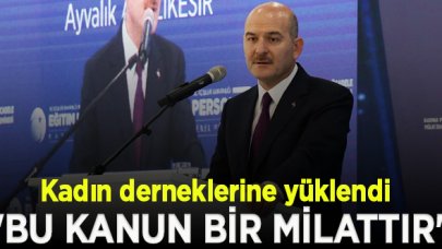 Bakan Soylu: Kadına yönelik şiddet, maalesef tweet atılarak halledilebilecek bir konu değil