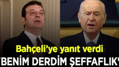 İmamoğlu'ndan Bahçeli'nin eleştirilerine yanıt; "Benim yapmak istediğim, vatandaşı doğru bilgilendirmek"