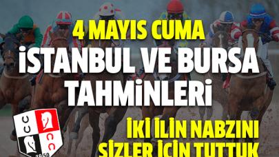 4 Mayıs 2018 Cuma İstanbul ve Bursa At Yarışı Tahminleri - Hazır Kupon ve Tahminler