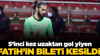 Fatih Öztürk'ün bileti kesildi!