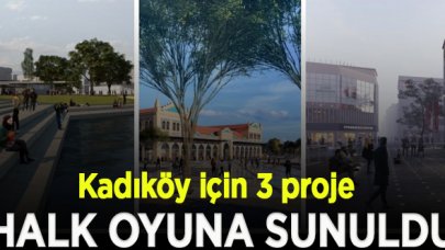 Kadıköy için 3 proje halk oyuna sunuldu