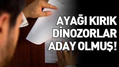 Ayağı kırık dinozorlar aday olmuş