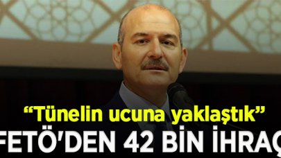 Bakan Soylu: FETÖ'den 42 bin kişi ihraç edildi