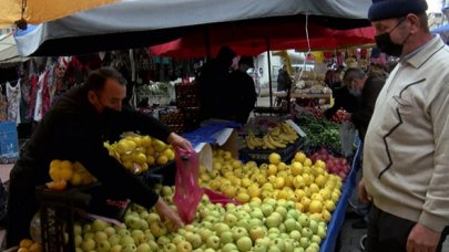 Pazar esnafından, maskesini düzgün takmayanlara ürün satmama kararı