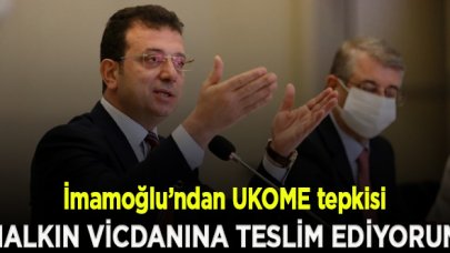 İmamoğlu’ndan UKOME tepkisi; “Adaletli bir düzeni savunmak için buradayım”