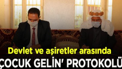 Aşiretlerle devlet arasında 'çocuk gelin' protokolü