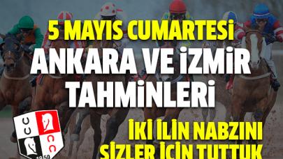 5 Mayıs 2018 Cumartesi İzmir ve Ankara At Yarışı Tahminleri - Hazır Kuponlar ve Altılı Ganyan Bülteni