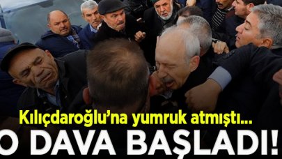 Kılıçdaroğlu'nu yumruklayan Sarıgün'ün davası başladı; "Unuttum, çok zaman geçti" dedi