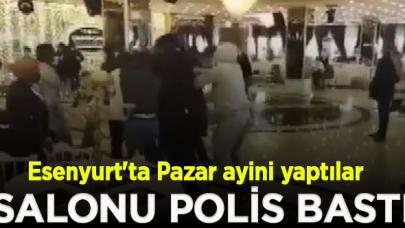 Esenyurt'ta Nijeryalıların düğün salonundaki ayinine polis baskını