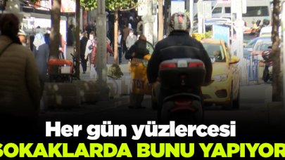 Motosikletlilerin yemek telaşı vatandaşların canını hiçe sayılmasına neden oluyor