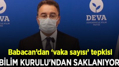 Ali Babacan: Vaka sayıları Bilim Kurulu'ndan saklanıyor