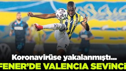 Fenerbahçe'de Valencia sevinci