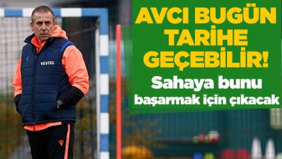 Abdullah Avcı Trabzonspor tarihine geçmek için sahaya çıkıyor! Bunu da başarırsa...