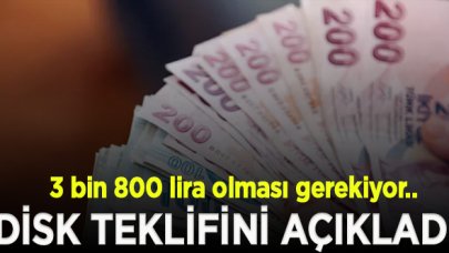 DİSK asgari ücret teklifini açıkladı