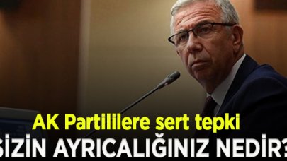 Mansur Yavaş'tan AK Partililere tepki: Bağırarak konuşma, sesini yükseltme!