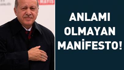 Anlamını Taşımayan Manifesto..