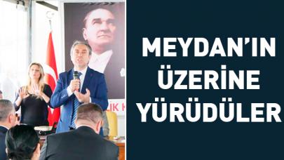 Sinan Meydan’ın üzerine yürüdüler