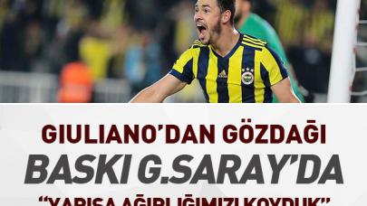 Giuliano'dan Galatasaray'a gözdağı