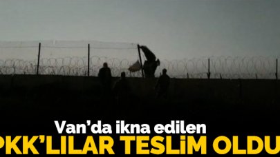 İkna edilen 2 PKK'lı teslim oldu