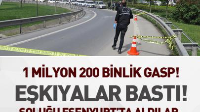 Bahçelievler'de milyon liralık soygun! Esenyurt'a kaçtılar