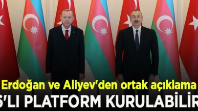 Erdoğan ve Aliyev'den ortak açıklama