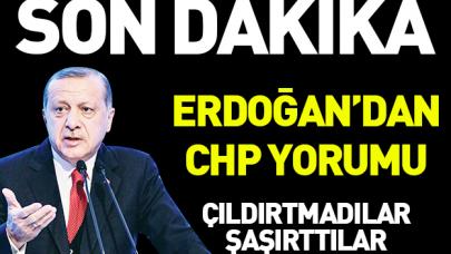 Erdoğan'dan CHP yorumu: Parti başındaki zat ve gariban adayı