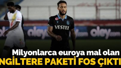 Trabzonspor'un İngiltere paketi fos çıktı!