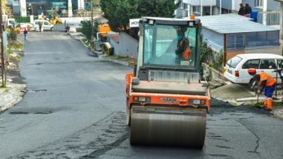 Esenyurt'ta yollar yenileniyor