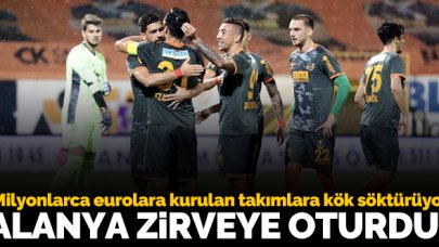 Alanyaspor zirveye oturdu!