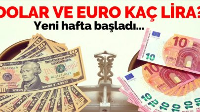 Dolar ve euro haftaya nasıl başladı? 14 Aralık Pazartesi döviz fiyatları