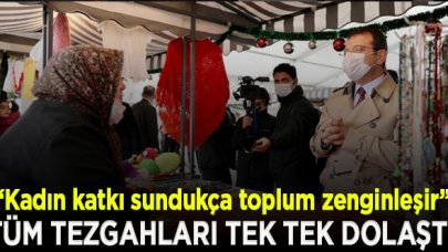 İmamoğlu: Kadın katkı sundukça toplum zenginleşir