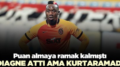 Diagne kurtaramadı!