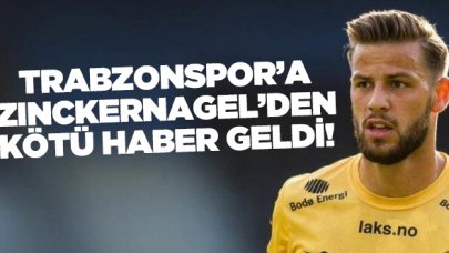 Philip Zinckernagel'den Trabzonspor'a kötü haber!