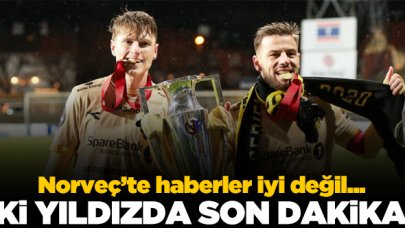 Trabzonspor'a Norveç'ten kötü haber