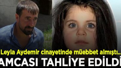 Leyla Aydemir cinayetinde müebbet alan amca Yusuf Aydemir tahliye edildi