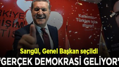 Sarıgül, Türkiye Değişim Partisi'nin Genel Başkanı seçildi