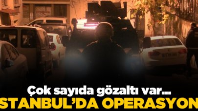 İstanbul'da uyuşturucu operasyonu: Çok sayıda gözaltı var