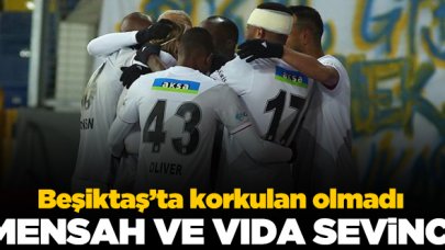 Kartal'da korkulan olmadı: Vida ve Mensah sevinci