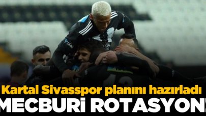 Beşiktaş'ta mecburi rotasyon!