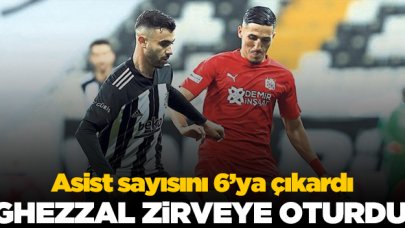 Rachid Ghezzal tek başına zirvede