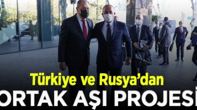 Türkiye ile Rusya ortak aşı üretecek