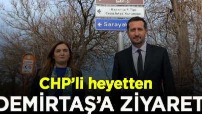 CHP’li heyetten Selahattin Demirtaş’a cezaevinde ziyaret